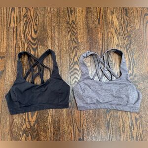 Lululemon Energy Sports Bras Bundle Size 4